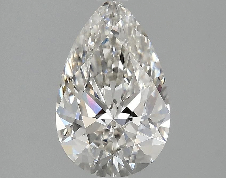 1.57 Carat Pear Shaped Ideal Cut VVS2 IGI Certified Lab Grown Diamond