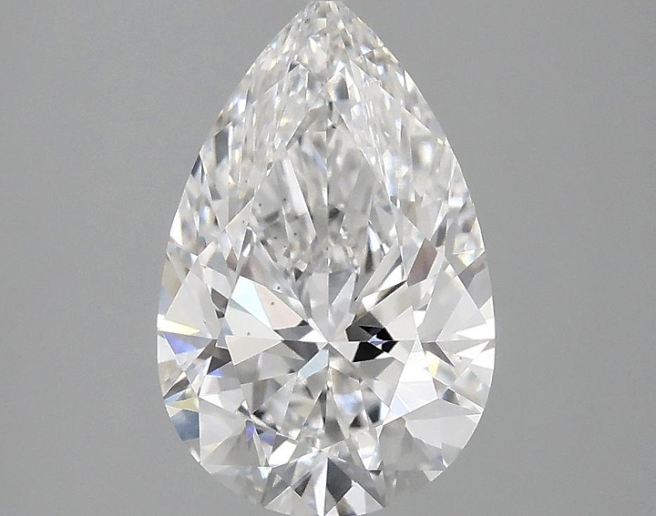 2.03 Carat Pear Shaped Ideal Cut VS2 IGI Certified Lab Grown Diamond