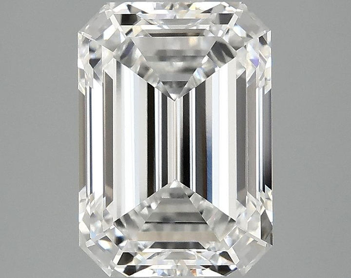 3.05 Carat Emerald Shaped Ideal Cut VS1 IGI Certified Lab Grown Diamond