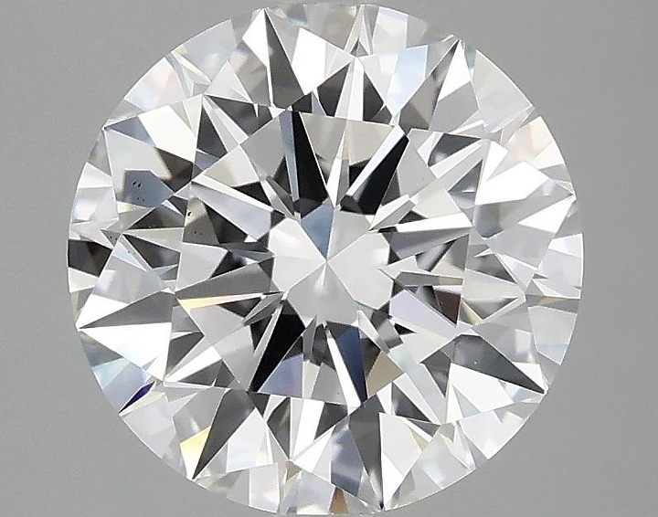 3.01 Carat Round Shaped Ideal Cut VS2 IGI Certified Lab Grown Diamond