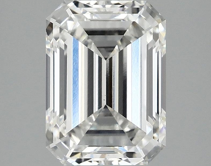 2.56 Carat Emerald Shaped Excellent Cut VS1 IGI Certified Lab Grown Diamond