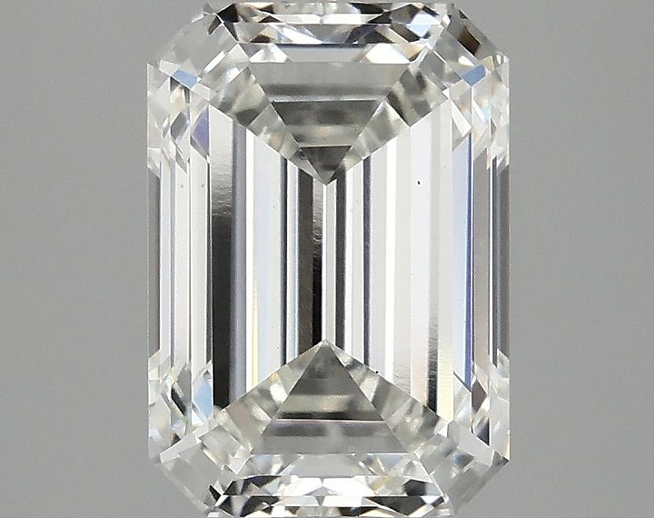3.06 Carat Emerald Shaped Ideal Cut VS1 IGI Certified Lab Grown Diamond