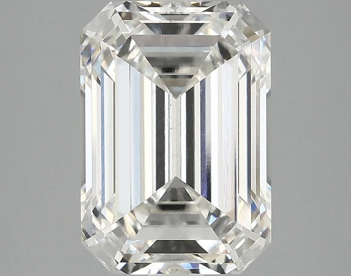3.05 Carat Emerald Shaped Ideal Cut VS2 IGI Certified Lab Grown Diamond