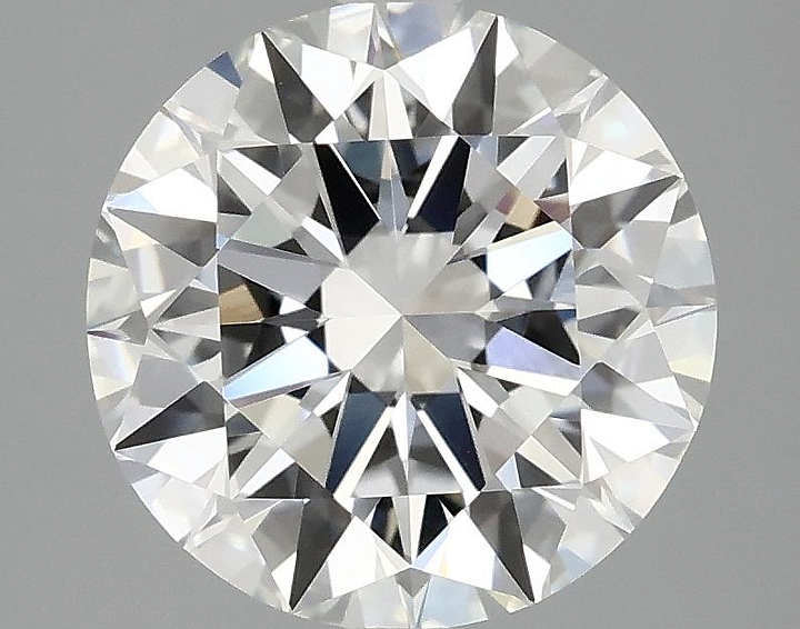 3.04 Carat Round Shaped Excellent Cut VVS2 IGI Certified Lab Grown Diamond