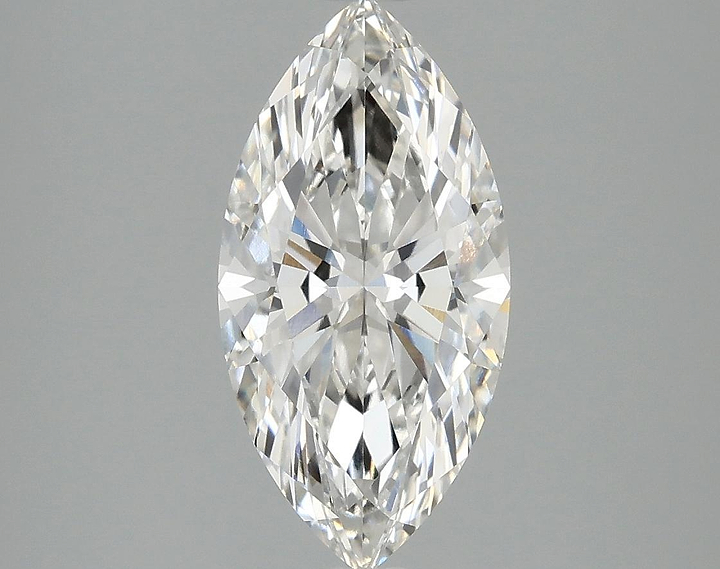 2.09 Carat Marquise Shaped Ideal Cut VVS2 IGI Certified Lab Grown Diamond