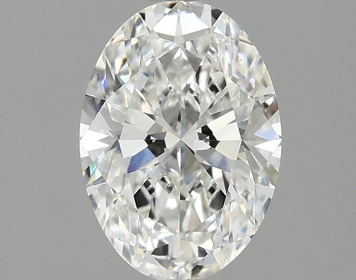 1.53 Carat Oval Shaped Ideal Cut VVS2 IGI Certified Lab Grown Diamond