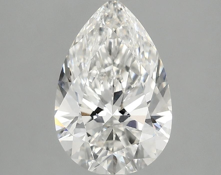 2.02 Carat Pear Shaped Excellent Cut VS1 IGI Certified Lab Grown Diamond