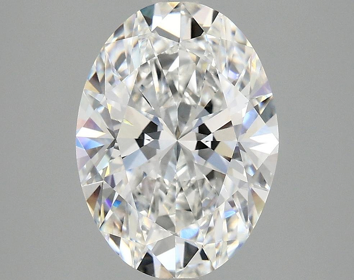 3.1 Carat Oval Shaped Ideal Cut VVS2 IGI Certified Lab Grown Diamond