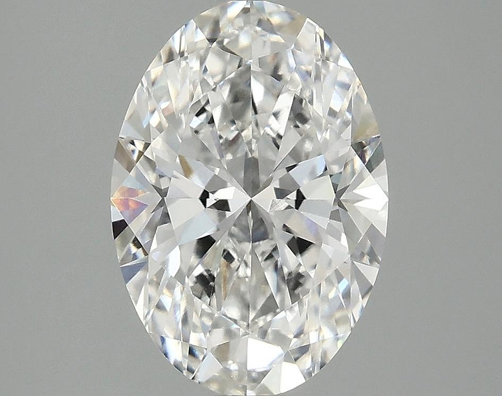 2.55 Carat Oval Shaped Ideal Cut VVS2 IGI Certified Lab Grown Diamond