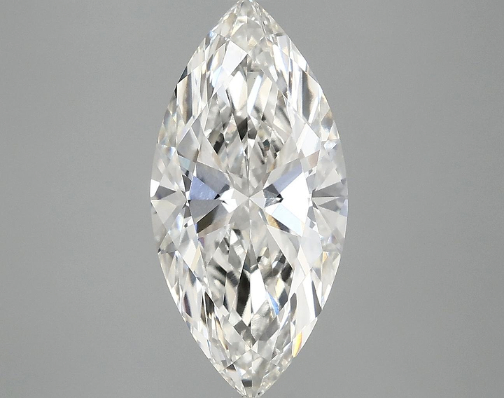 3.02 Carat Marquise Shaped Excellent Cut VS1 IGI Certified Lab Grown Diamond
