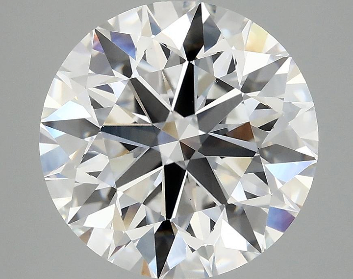 4.06 Carat Round Shaped Excellent Cut VVS2 IGI Certified Lab Grown Diamond