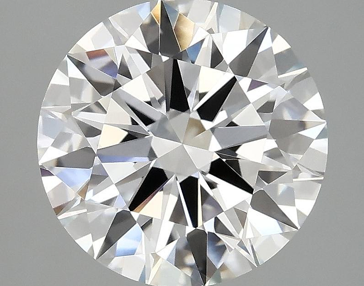 3.07 Carat Round Shaped Ideal Cut VVS2 IGI Certified Lab Grown Diamond