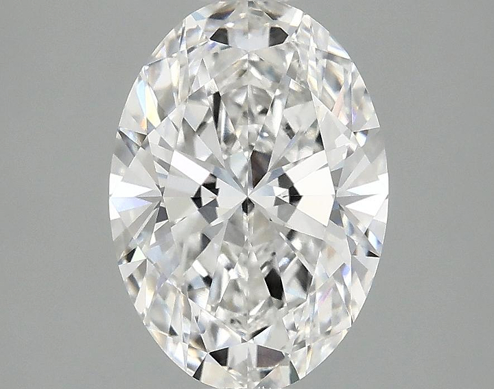 2.1 Carat Oval Shaped Ideal Cut VS1 IGI Certified Lab Grown Diamond