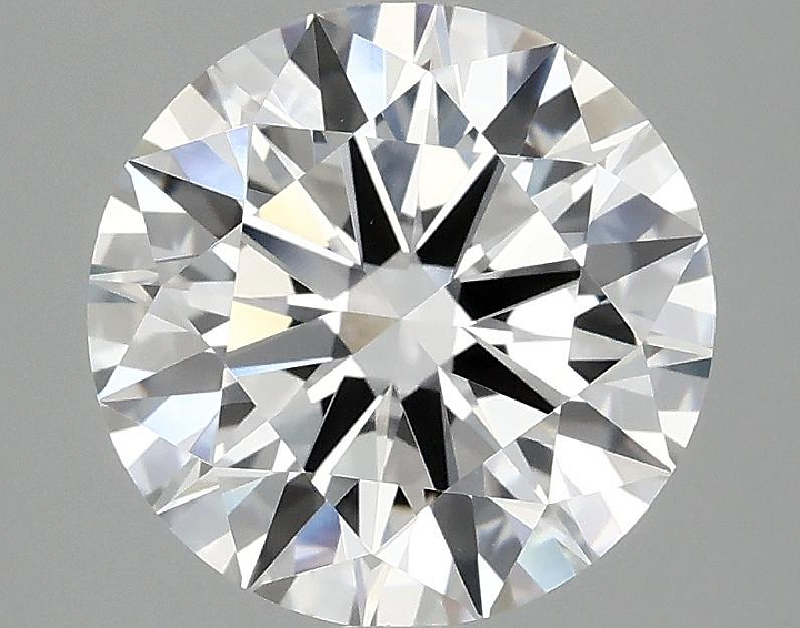 3.01 Carat Round Shaped Ideal Cut VVS2 IGI Certified Lab Grown Diamond