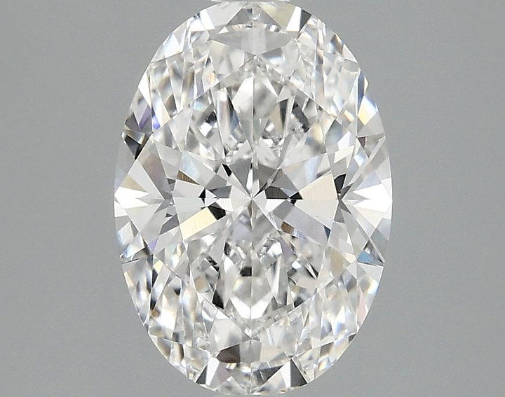 2.01 Carat Oval Shaped Ideal Cut VVS2 IGI Certified Lab Grown Diamond