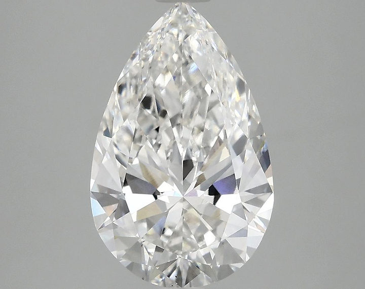 3.02 Carat Pear Shaped Ideal Cut VS1 IGI Certified Lab Grown Diamond
