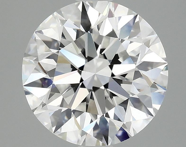 3.05 Carat Round Shaped Excellent Cut VS1 IGI Certified Lab Grown Diamond
