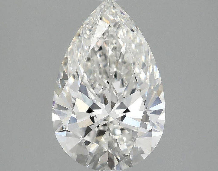 1.97 Carat Pear Shaped Ideal Cut VVS2 IGI Certified Lab Grown Diamond
