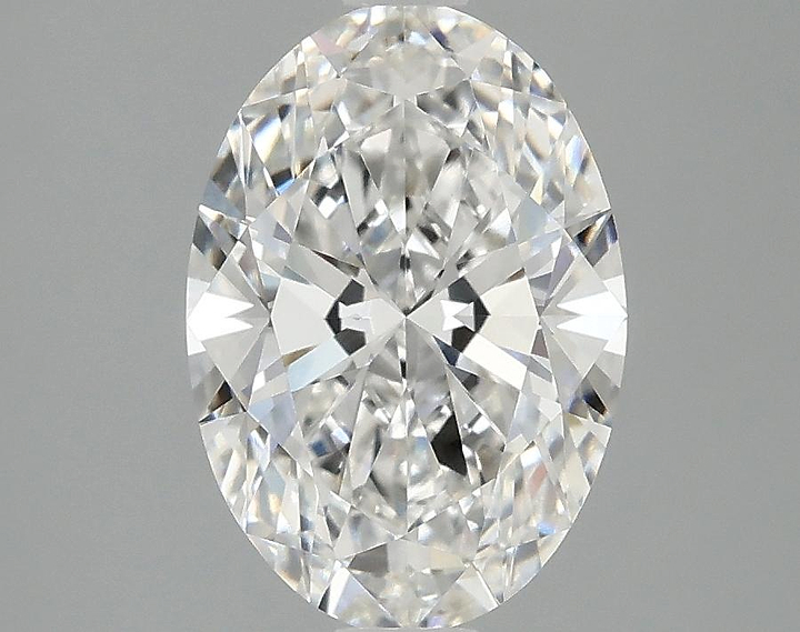 2.03 Carat Oval Shaped Ideal Cut VVS2 IGI Certified Lab Grown Diamond