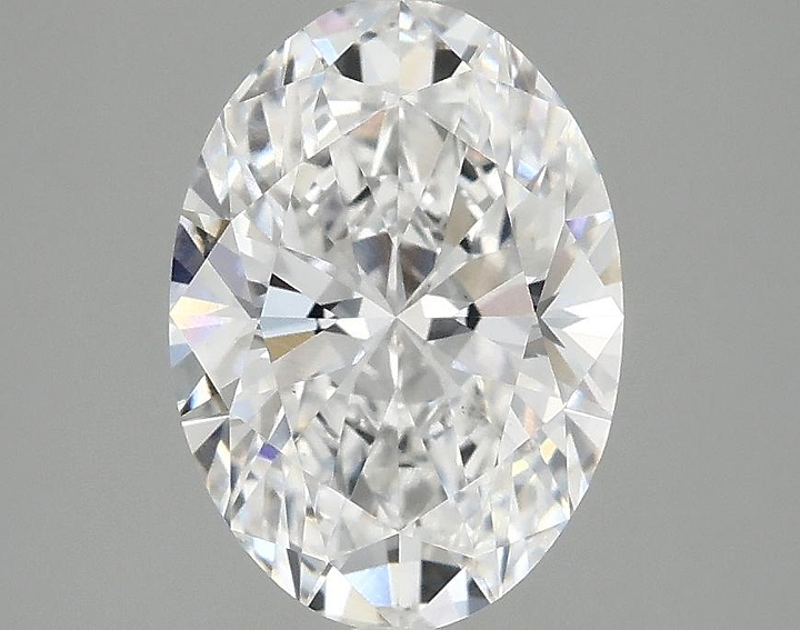 2.1 Carat Oval Shaped Ideal Cut VS1 IGI Certified Lab Grown Diamond