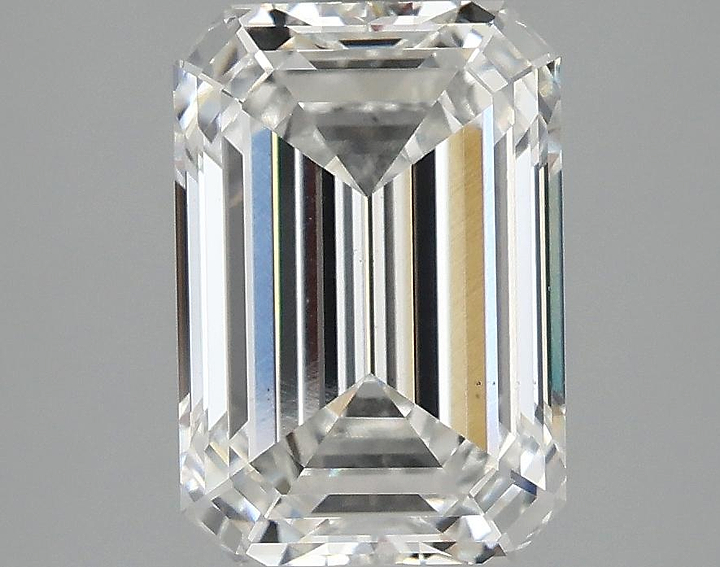 2.9 Carat Emerald Shaped Ideal Cut VS2 IGI Certified Lab Grown Diamond