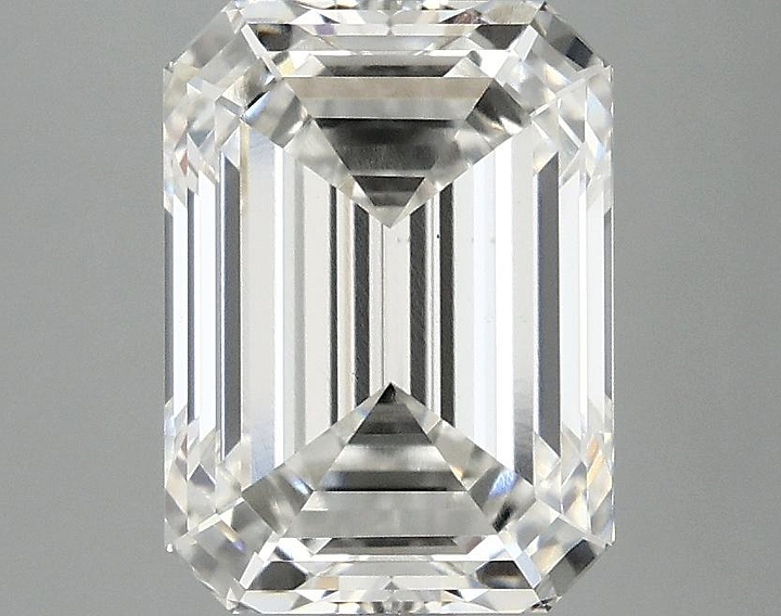 3.03 Carat Emerald Shaped Excellent Cut VS1 IGI Certified Lab Grown Diamond