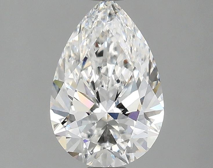 1.08 Carat Pear Shaped Excellent Cut VVS2 IGI Certified Lab Grown Diamond