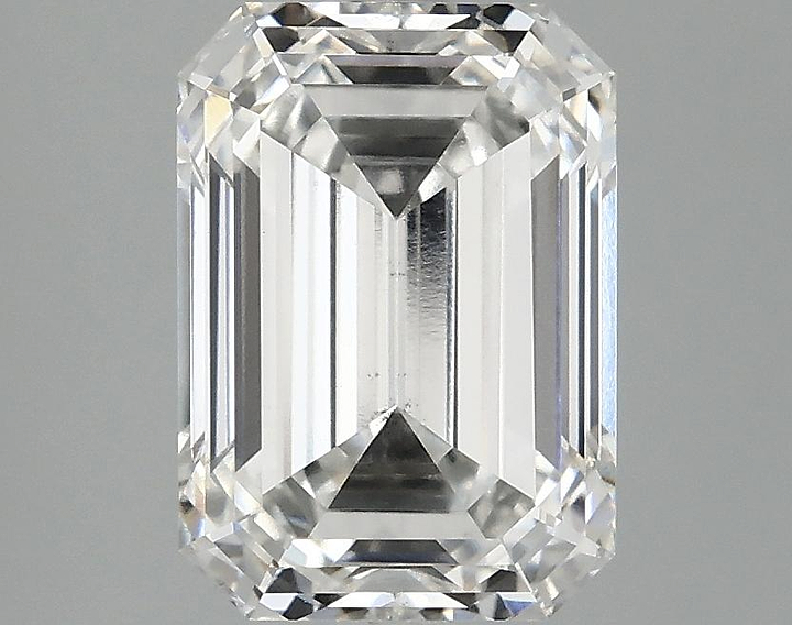 3.09 Carat Emerald Shaped Ideal Cut VS2 IGI Certified Lab Grown Diamond