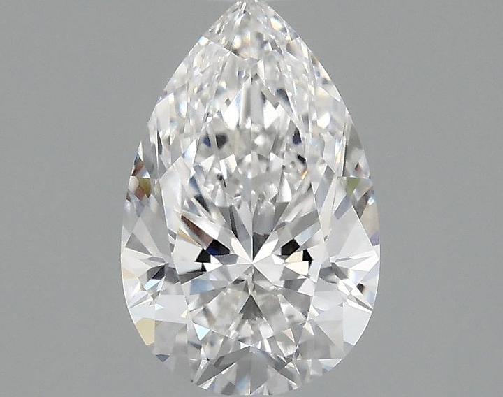1.07 Carat Pear Shaped Ideal Cut VVS2 IGI Certified Lab Grown Diamond