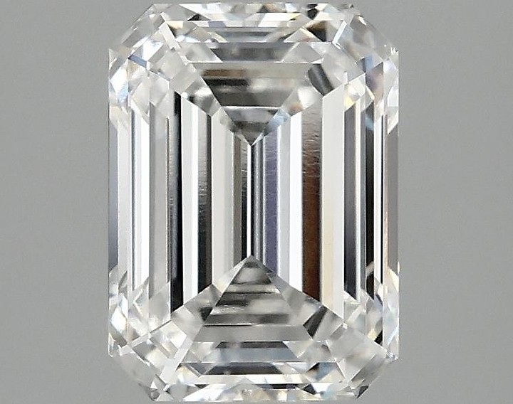 2.08 Carat Emerald Shaped Excellent Cut VVS2 IGI Certified Lab Grown Diamond