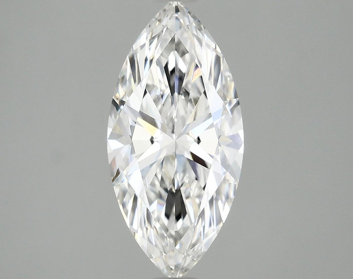 2.03 Carat Marquise Shaped Excellent Cut VVS2 IGI Certified Lab Grown Diamond
