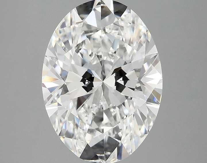 4.05 Carat Oval Shaped Excellent Cut VVS2 IGI Certified Lab Grown Diamond