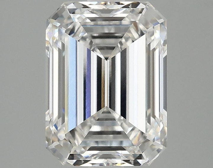 3.01 Carat Emerald Shaped Excellent Cut VS1 IGI Certified Lab Grown Diamond