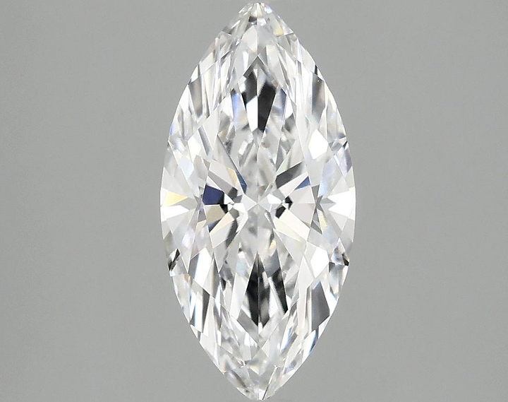 1.53 Carat Marquise Shaped Excellent Cut VVS2 IGI Certified Lab Grown Diamond
