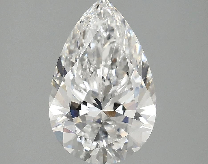 2.03 Carat Pear Shaped Ideal Cut VS1 IGI Certified Lab Grown Diamond