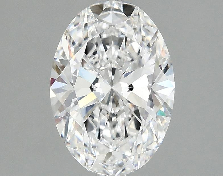 1.58 Carat Oval Shaped Ideal Cut VVS2 IGI Certified Lab Grown Diamond