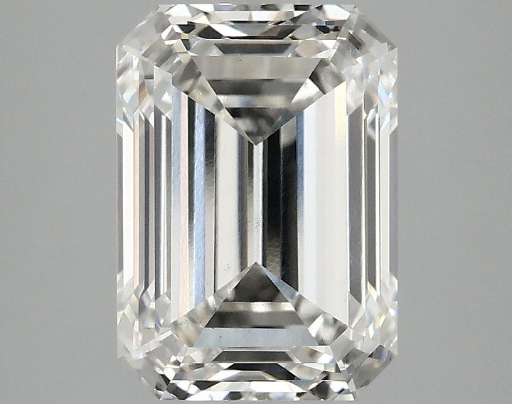 3.09 Carat Emerald Shaped Ideal Cut VS1 IGI Certified Lab Grown Diamond