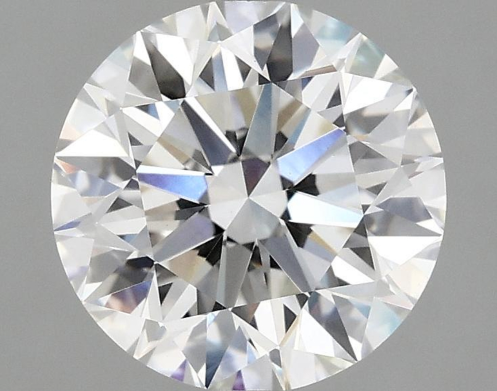 2.57 Carat Round Shaped Excellent Cut VVS2 IGI Certified Lab Grown Diamond