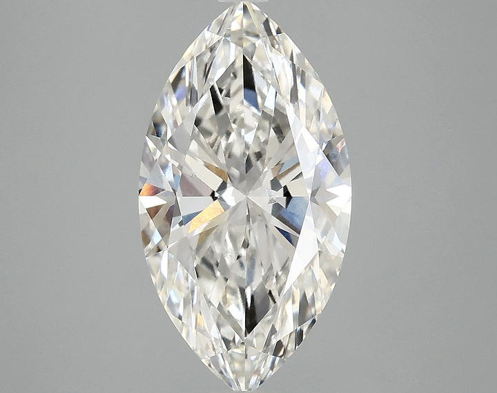 3.02 Carat Marquise Shaped Excellent Cut VS1 IGI Certified Lab Grown Diamond