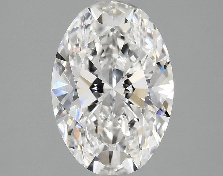 2.05 Carat Oval Shaped Ideal Cut VS2 IGI Certified Lab Grown Diamond
