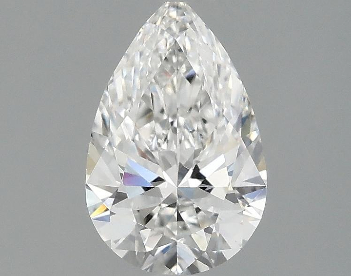 1.03 Carat Pear Shaped Ideal Cut VVS2 IGI Certified Lab Grown Diamond