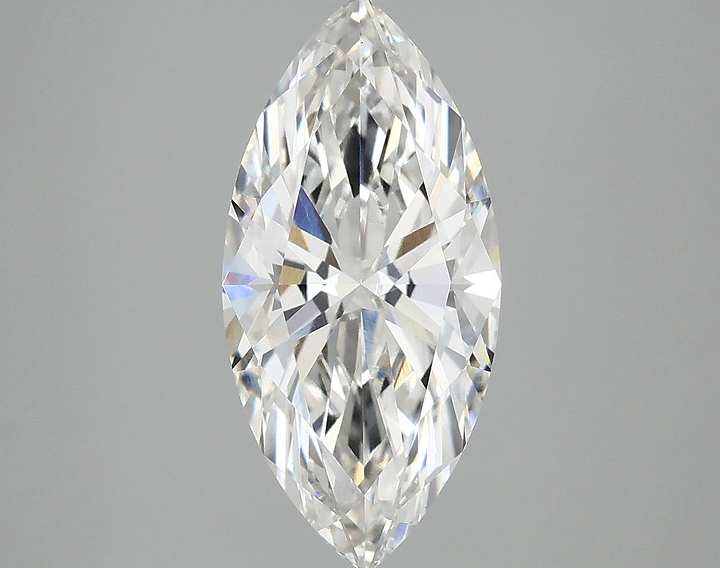 2.97 Carat Marquise Shaped Excellent Cut VS1 IGI Certified Lab Grown Diamond