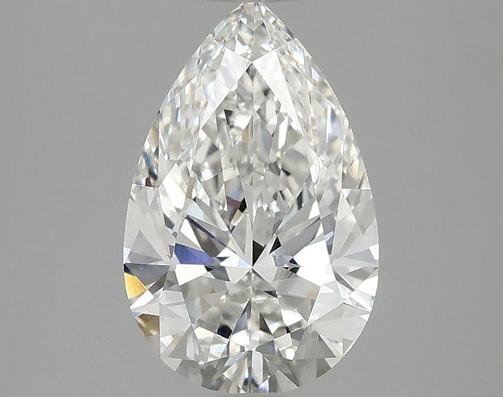 1.97 Carat Pear Shaped Ideal Cut VVS2 IGI Certified Lab Grown Diamond