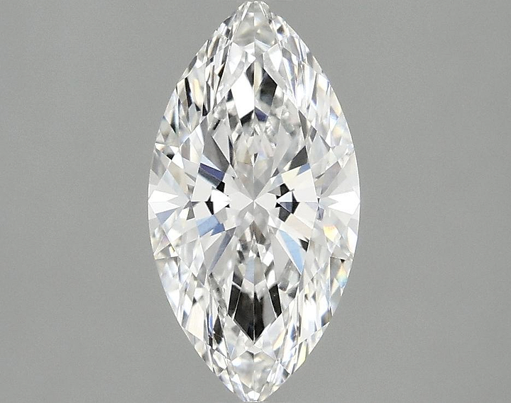 1.28 Carat Marquise Shaped Ideal Cut VVS2 IGI Certified Lab Grown Diamond