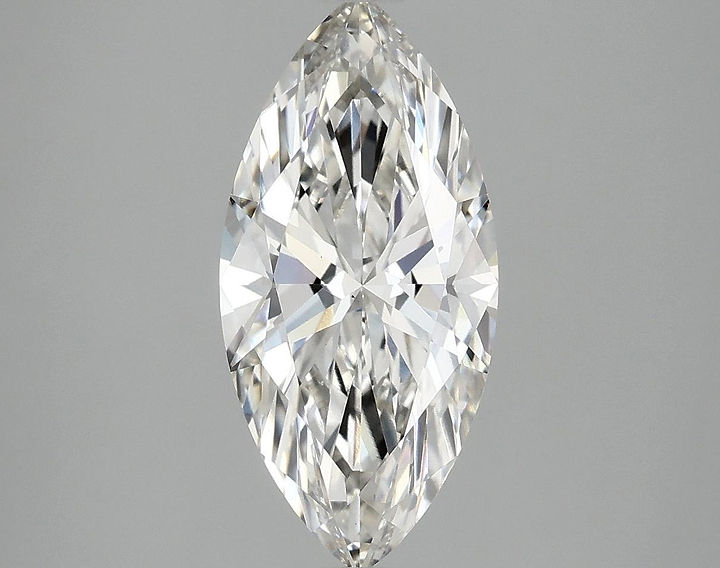 2.37 Carat Marquise Shaped Excellent Cut VS1 IGI Certified Lab Grown Diamond