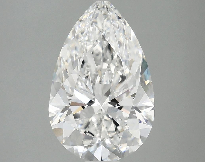 3.06 Carat Pear Shaped Ideal Cut VS1 IGI Certified Lab Grown Diamond