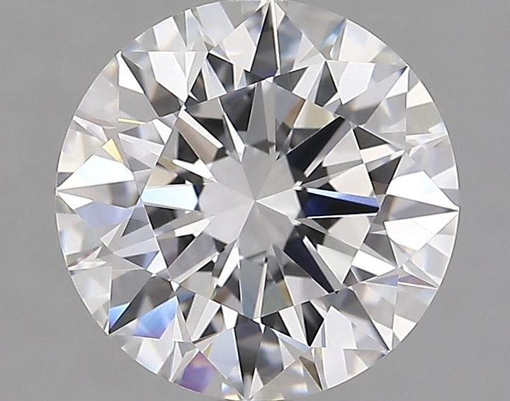 3.04 Carat Round Shaped Ideal Cut VVS2 IGI Certified Lab Grown Diamond
