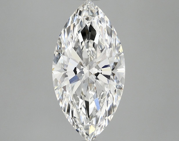 2.96 Carat Marquise Shaped Ideal Cut VS1 IGI Certified Lab Grown Diamond