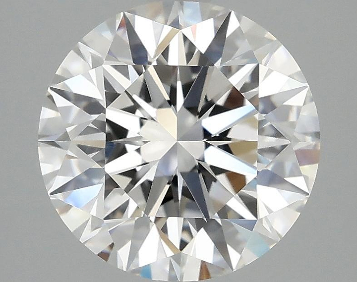 3.09 Carat Round Shaped Excellent Cut VVS2 IGI Certified Lab Grown Diamond