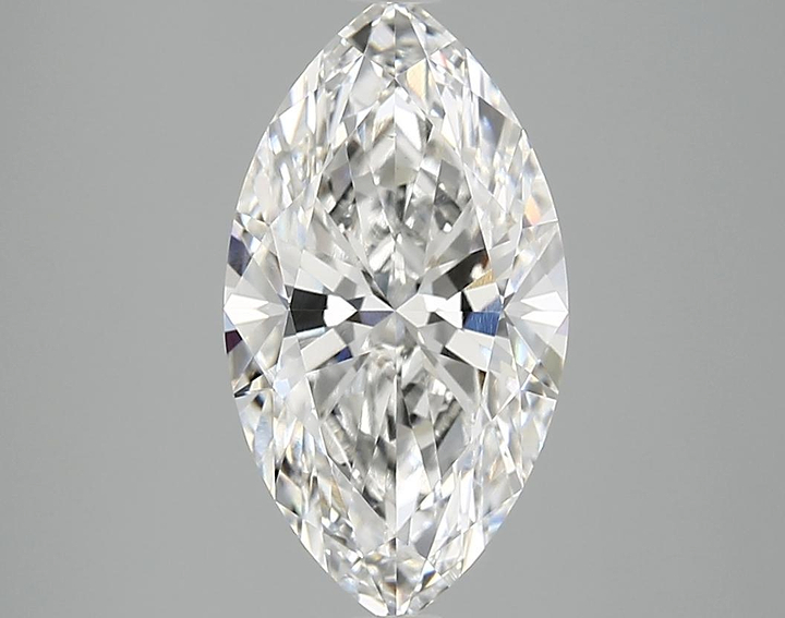 2.87 Carat Marquise Shaped Excellent Cut VS1 IGI Certified Lab Grown Diamond
